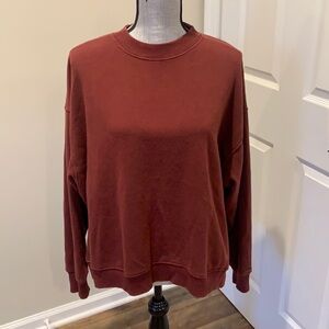 Used Burgundy/Maroon American Eagle Crewneck